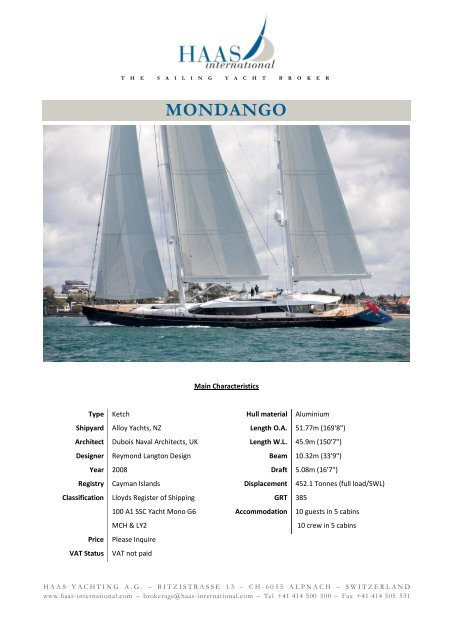 Mondango Haas International
