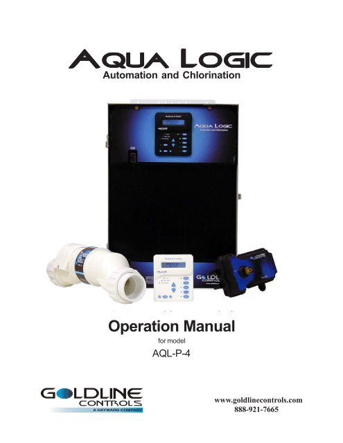 Aqua Logic Automation and Chlorination Operation ... - Hayward