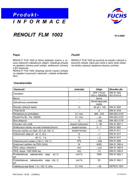 Renolit FLM 1002