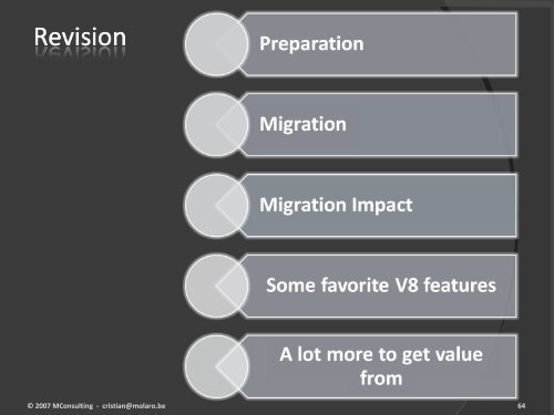 DB2 for z/OS V8 - Guide Share France