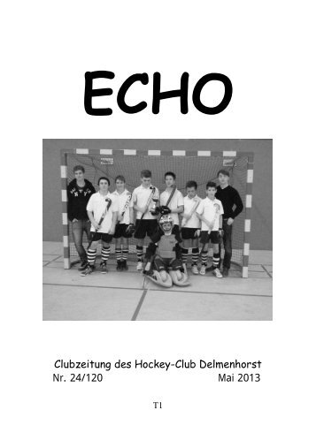 Echo 24 vom Mai 2013 - Hockey-Club an der Delme e.V.