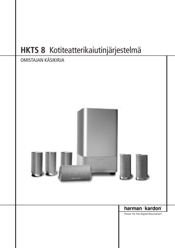 HKTS 8 Kotiteatterikaiutinjärjestelmä - Hci-services.com