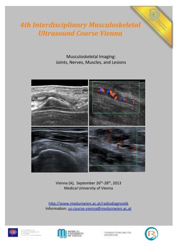 4th Interdisciplinary Musculoskeletal Ultrasound Course ... - ESSR.org