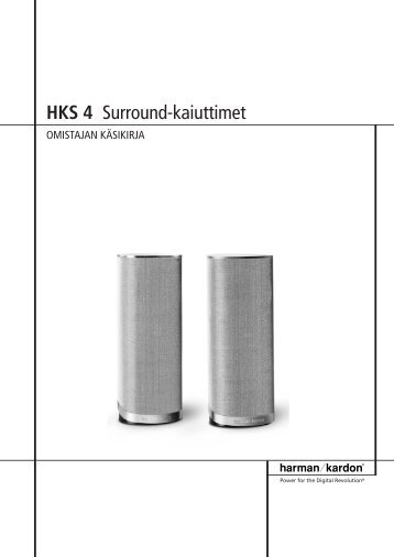 HKS 4 Surround-kaiuttimet - Hci-services.com