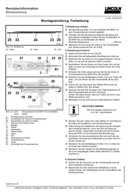 Alternative für die Kettenschmierung - Graf Zentralschmiersysteme ...