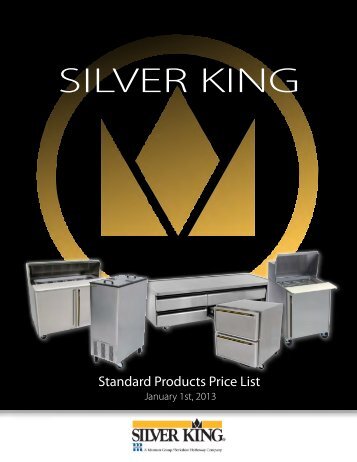 2013 Price List - Silver King