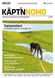 Käpt'n Nomo - März 2013 als PDF - Norderney