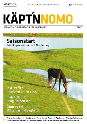 Käpt'n Nomo - März 2013 als PDF - Norderney