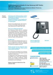 SKG 200 - Samsung DHSG - Produktinfo [PDF] - headset-system ...