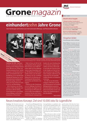 GroneMag_0105.qxd (Page 1) - Stiftung Grone-Schule