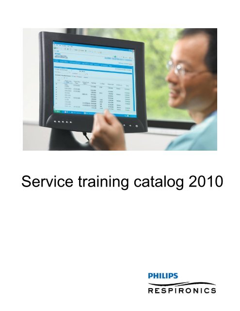 2010 Service Training Brochure - Philips Healthcare