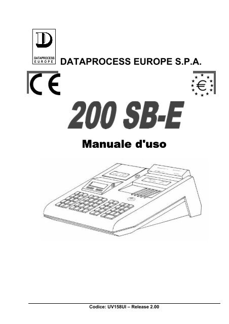 FUNZIONE DEI TASTI IN STATO - Dataprocess