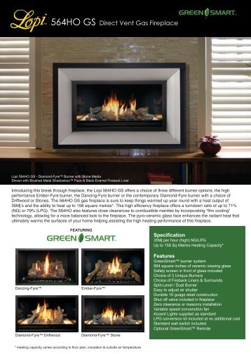 564HO GS Direct Vent Gas Fireplace.pdf