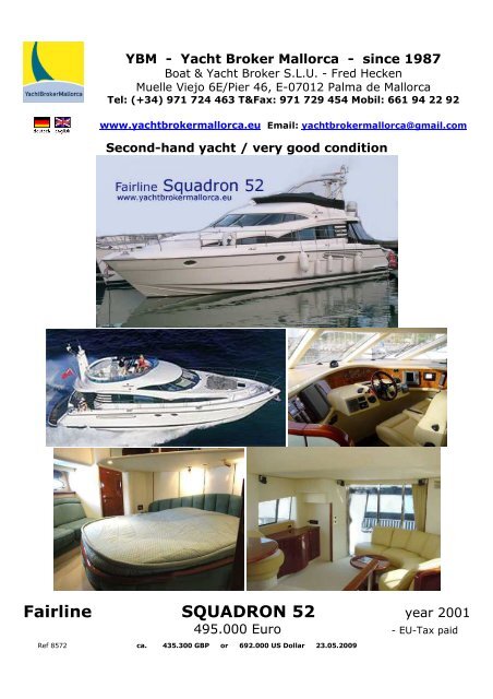2 Fairline Squadron 52 Ref.8572 - heckenweb.de