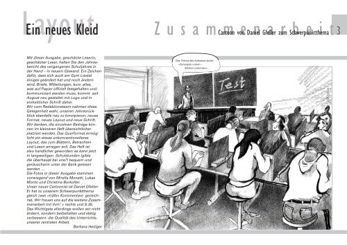 Layout 2004/2005 A4quer - Gymnasium Liestal