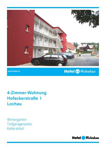 4-Zimmer-Wohnung Hofackerstraße 1 Lochau - Hefel Wohnbau AG