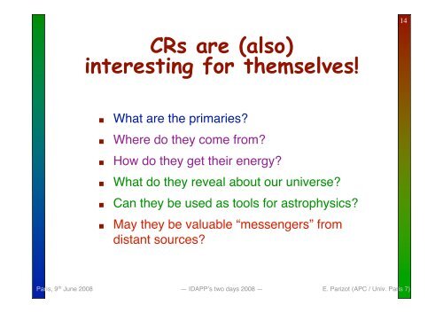 Cosmic ray physics and AUGER latest results