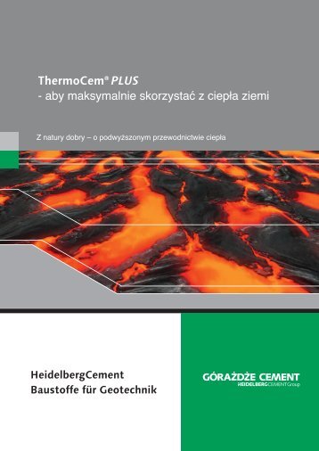 ThermoCem® PLUS - aby maksymalnie skorzystać z ... - Odwierty.eu