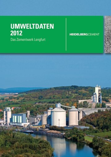 Umweltdaten 2012 - Das Zementwerk Lengfurt - HeidelbergCement