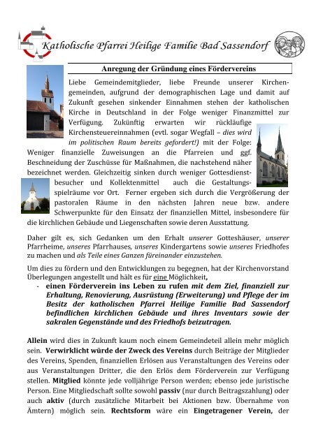 Einladung als pdf-Datei - Katholischen Pfarrei Heilige Familie Bad ...