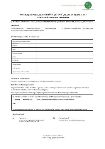 Anmeldeformular Messe.pdf - Heilnetz OWL
