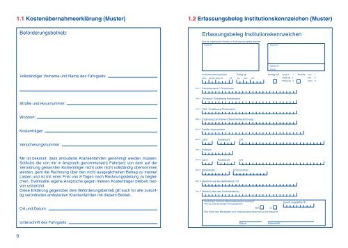 Kostenübernahmeerklärung muster arzt