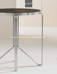 wing occasional table series - HBF