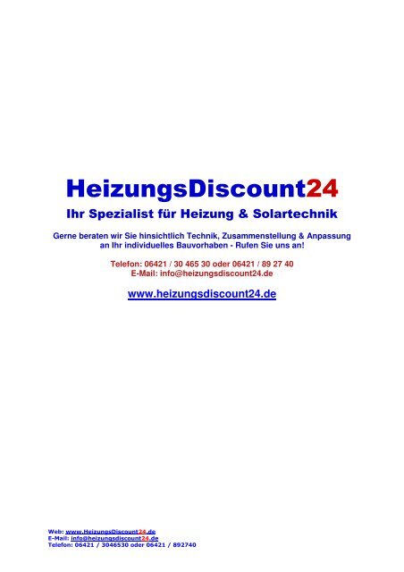 HeizungsDiscount24