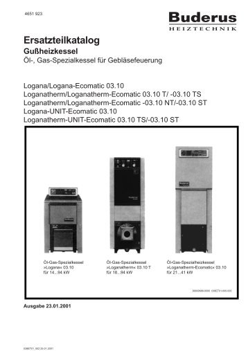 Ersatzteilkatalog