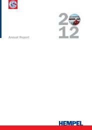 Annual Report 2012 - Hempel