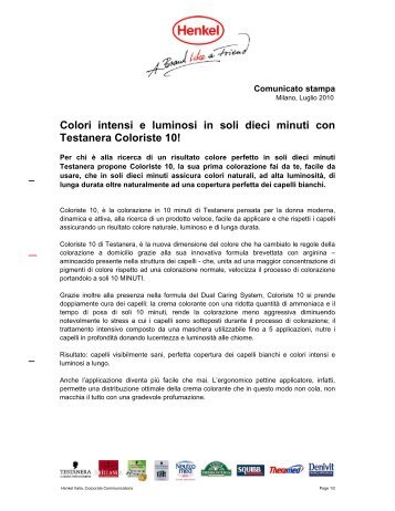 Comunicato stampa / PDF - Henkel