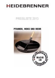 PREISLISTE 2013 - HEIDEBRENNER GmbH
