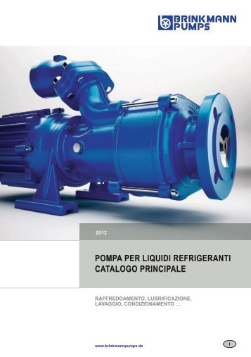 Pompe centrifughe (documento PDF 15 MB) - Brinkmann Pumps