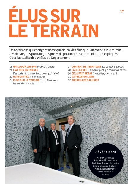 TÃ©lÃ©charger le magazine au format PDF - Conseil GÃ©nÃ©ral de l'HÃ©rault