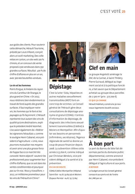 TÃ©lÃ©charger le magazine au format PDF - Conseil GÃ©nÃ©ral de l'HÃ©rault