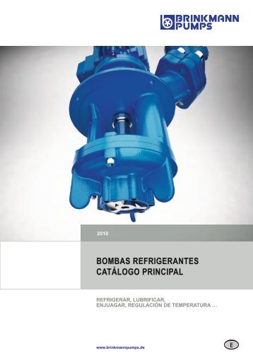 BOMBAS REFRIGERANTES CATÁLOGO ... - BRINKMANN PUMPS