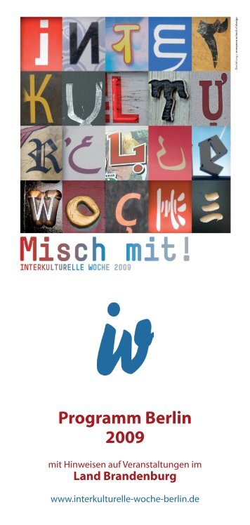 2009 Misch mit! - Herden Studienreisen Berlin