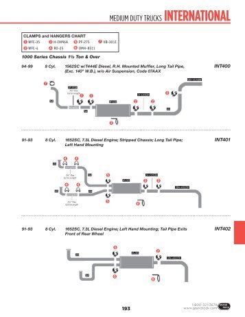 International - Grand Rock Truck Exhaust Systems