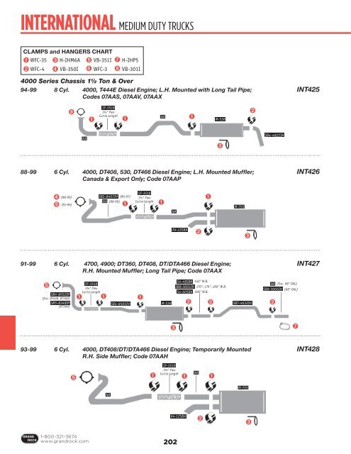 International - Grand Rock Truck Exhaust Systems