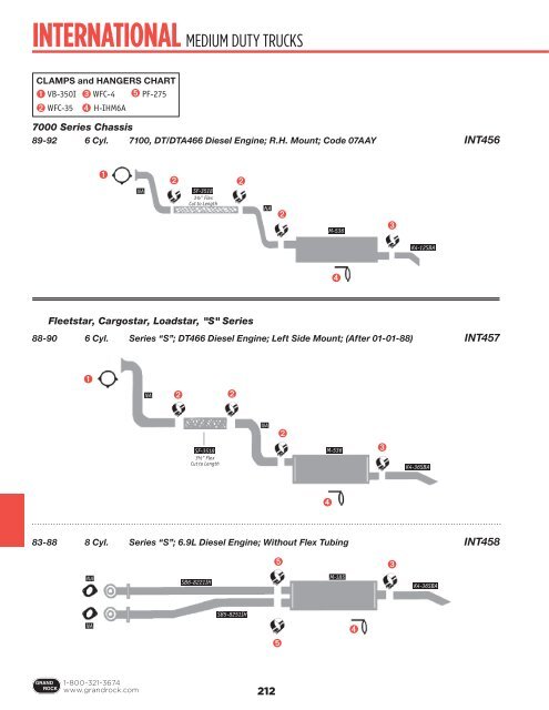 International - Grand Rock Truck Exhaust Systems