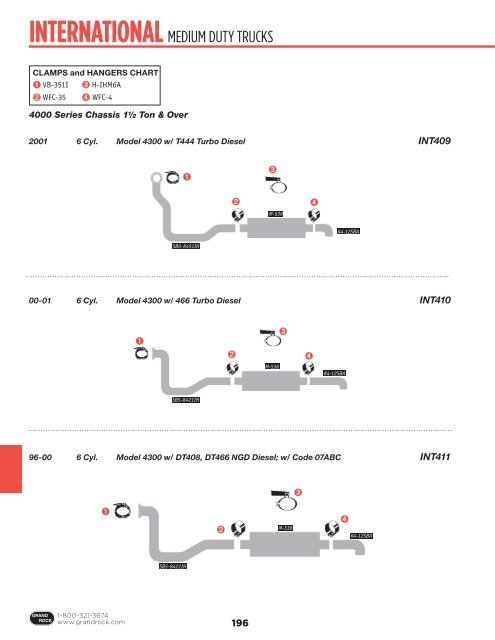 International - Grand Rock Truck Exhaust Systems