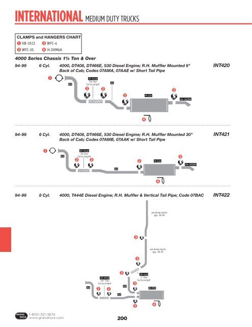 International - Grand Rock Truck Exhaust Systems