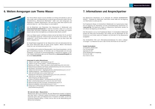 Broschüre Wasserschule - Weißenstadt (PDF, 2,8 MB) - AKTION ...
