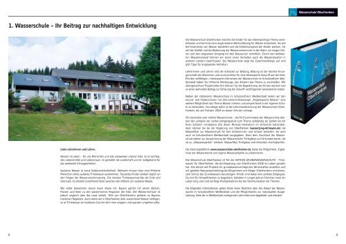 Broschüre Wasserschule - Weißenstadt (PDF, 2,8 MB) - AKTION ...