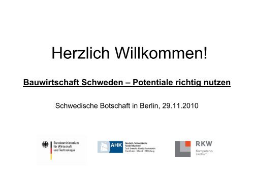 Bauwirtschaft Schweden – Potentiale richtig nutzen