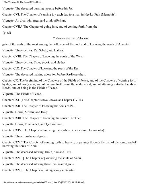 the Book of the Dead ( PDF )