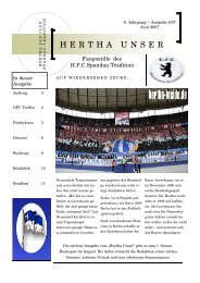 HERTHA UNSER - Hertha Inside