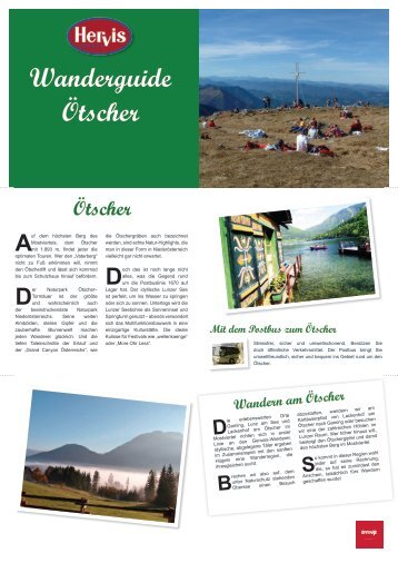 Zum aktuellen Wanderguide - Hervis