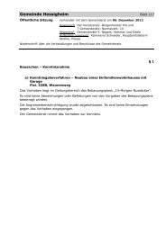 06. Dezember 2012 - Gemeinde Hessigheim