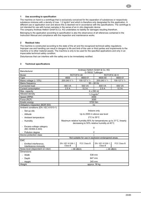 ROTOFIX 46 ROTOFIX 46 H - Hettich